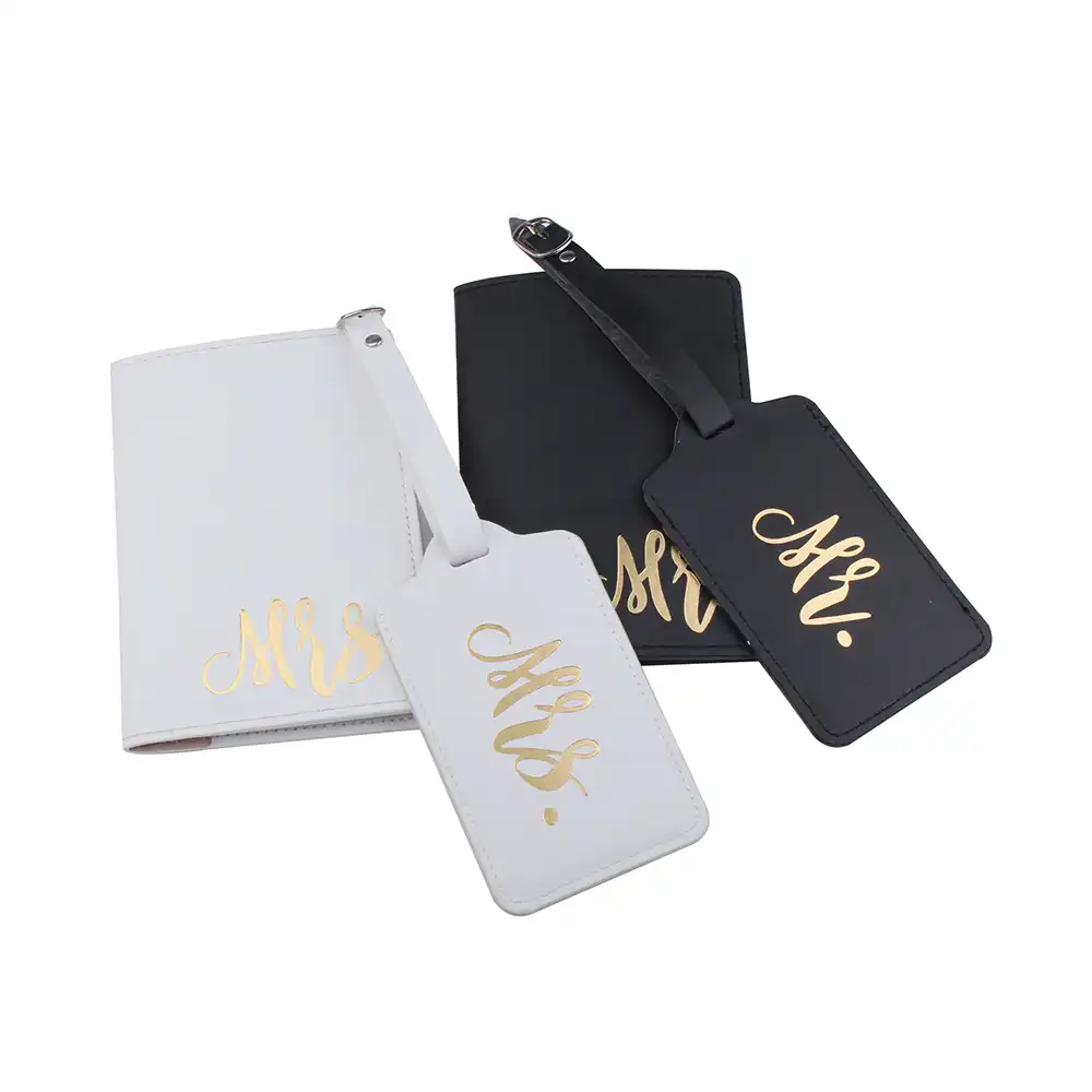luggage and passport set