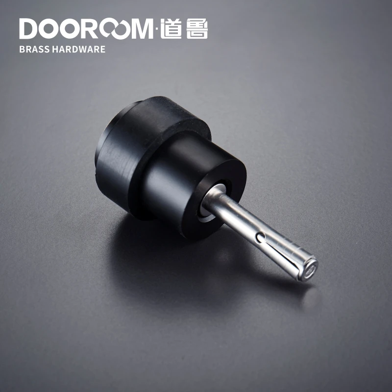 Дверные ограничители Dooroom из латуни и экологической резины магнитный держатель