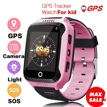 

GIAUSA Q528 GPS Kids Smart Watch with Touch Screen Camera GPS Tracker Smart watch children Monitor SOS for Baby PK Q50 q90