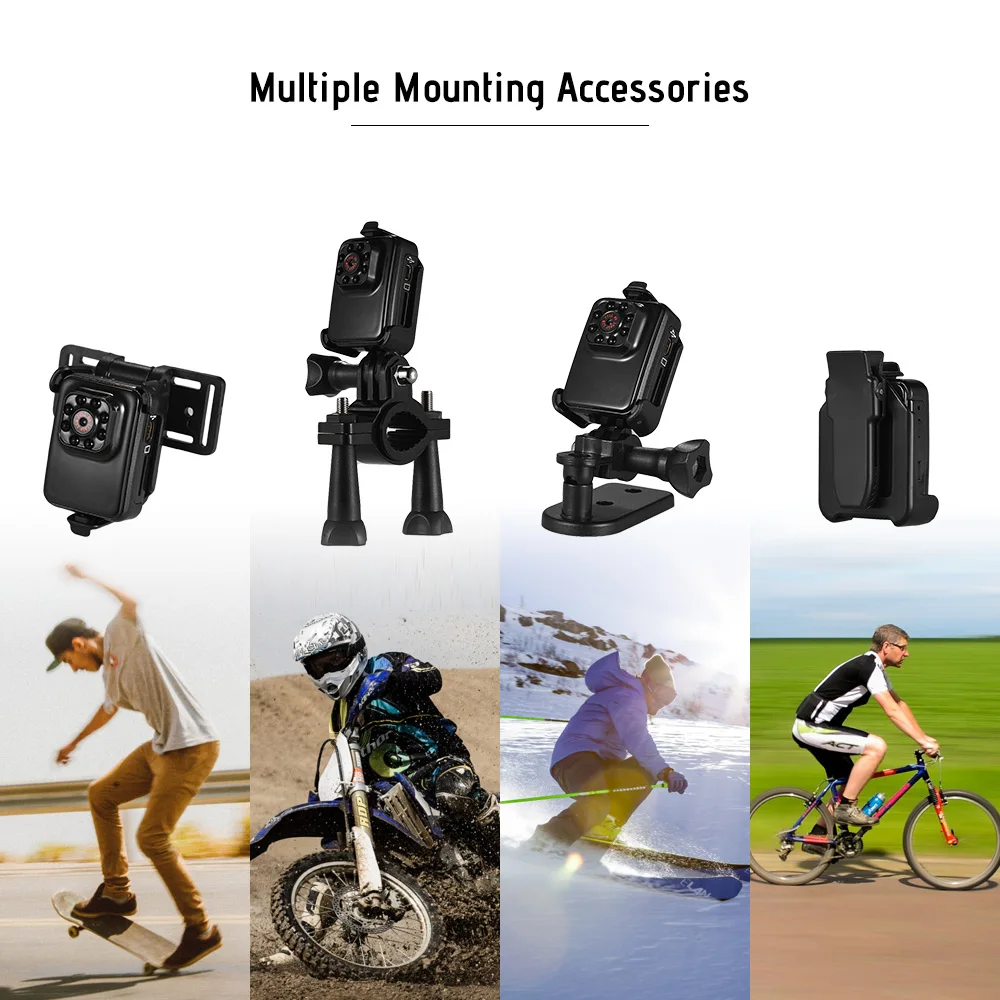 Мини-камера R3 1080P HD Micro DV Видеокамера экшн ночного видения Цифровая Спортивная DV Беспроводная мини Голосовая видео ТВ-камера
