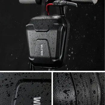 

Anti Pressure Scooter Bag Waterproof Reflective Front Head Case Hard Shell Universal Carrying Bicycle Mount Storage Hanging