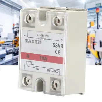 

Solid-State Voltage Regulator Low Frequency SSVR with Engineering Plastic Shell 10A