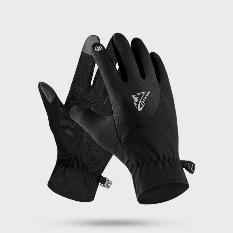 Зимние теплые уличные перчатки водонепроницаемые и ветрозащитные мотоциклетные электромобили мужские и женские перчатки для верховой езды антифриз перчатки