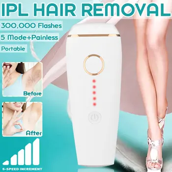 

5 files Laser Depilator Machine Epilator Permanent Hair Removal Body Leg Bikini Trimmer Epilator For Women 300000 Flashes