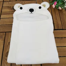 Объемный банный халат из чистого хлопка, плотное банное полотенце-накидка с капюшоном с рисунком животных