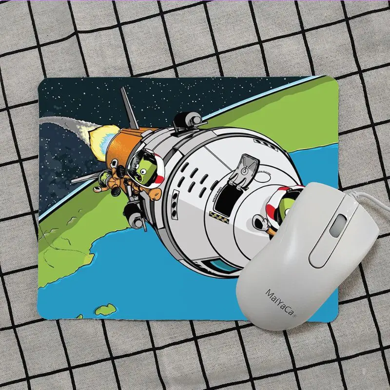 Maiya высокое качество Kerbal космическая программа силиконовый коврик для мышки игра Топ продаж подставка под руку мышь