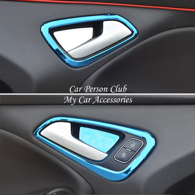 Для Ford Focus 3 2015-2018 Крышка для внутренней двери чаши панели держатель ручки