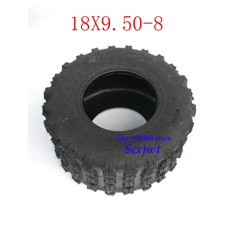 2 шт. 18X9. В переменного тока, 50-8(220/55-8) Kart Авто Запчасти 7 7 дюймов шины atv 18X9. В переменного тока, 50-8 18*9,50-8 шина с универсальным рисунком протектора износостойкие шины для колес