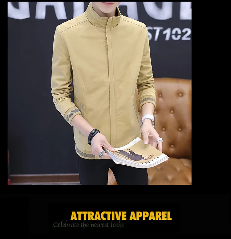 Мужская куртка плюс бархат зима стиль корейский стиль мода Slim Fit Молодежный воротник стойка Чистый хлопок большой размер пальто для мужчин'