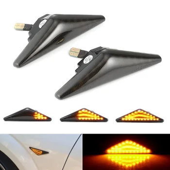 

2Pcs Side Repeater Light Lamp LED Side Marker Blinker For Mondeo Mk3 Car Turn Signal Lights Indicator Lamp For Ford Focus Mk1