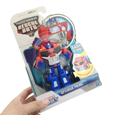 Hasbro трансформеры спасательные боты B0355 Оптимус Прайм фигурка модель игрушка для