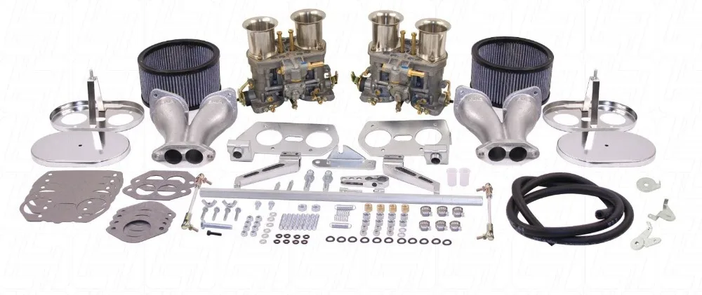 Cherryberg carb комплект для VW Kombi Тип 2 и 4 Подлинная fajs Твин 44idf Замена WEBER EMPI DELLORTO IDF карбюратор конверсионный комплект