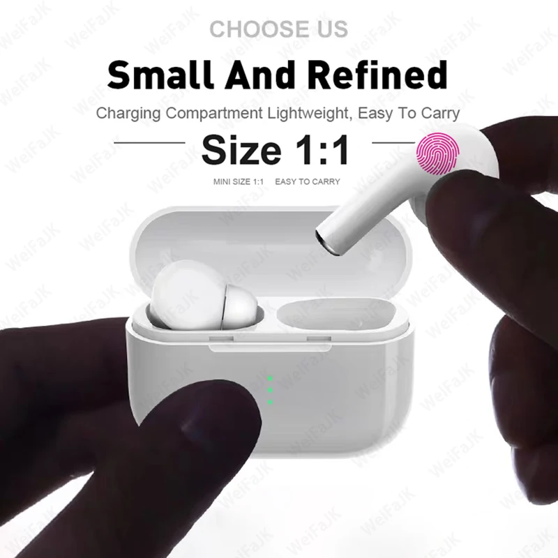 Original Air Pro 3 Copy of 1 1 TWS Wireless Headphones Bluetooth Earphone Earbuds Handsfree Headset For Apple iPhone Android