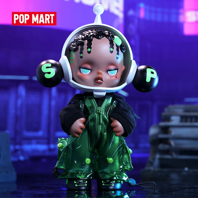 

POP MART SKULLPANDA OOTD THE WILD GREEN FIGURINE Action Figure Limited Edition Free Shipping