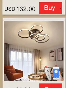 NEO Gleam Living Room Bedroom Study Room Ceiling Lights Modern led ceiling lamp 90-260V Home Lighting light Fixtures Gold Color ceiling rose light fitting