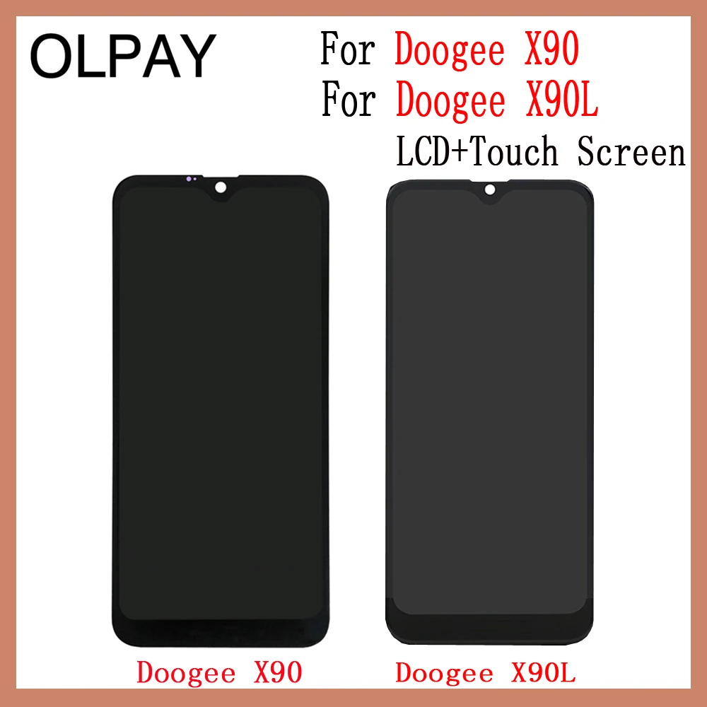 6 1 дюймов ЖК дисплей для мобильного телефона Doogee X90 X90L + сенсорный экран стекло