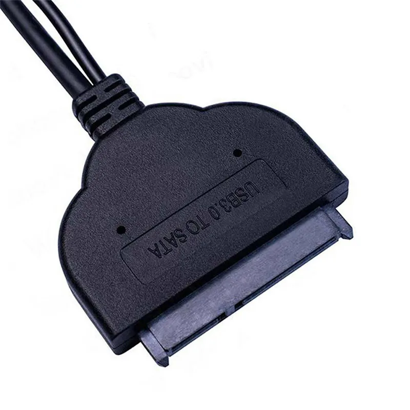 7 + 15 pin 5 Гбит/SATA к USB 3 0 адаптер кабель для подключения жесткого диска конвертер