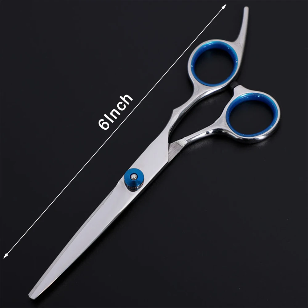 6 Inch Pet Dogs Gromming Scissors Stainless Steel Up Down Curved Shears Sharp Edge Animals Cat Hair Cutting Barber Cutting Tools (1)