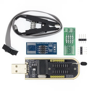 

CH341A 24 25 Series EEPROM Flash BIOS USB Programmer Module + SOIC8 SOP8 Test Clip For EEPROM 93CXX / 25CXX / 24CXX