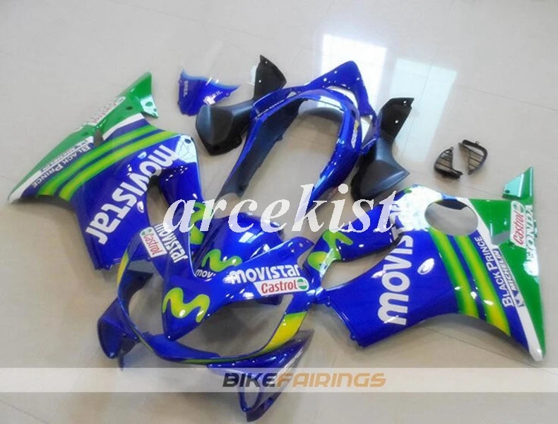 Литьевая Форма ABS Обтекатели комплект Подходит для HONDA CBR 600 F4i FS 04 05 06 07 CBR600 2004 2005 2006 2007 комплект серебряный красный черный