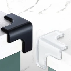Protecteur d'angle en Silicone Transparent en forme de L pour bébé, protecteur d'angle de sécurité pour enfants, protecteur de bord de Table et de bureau, 10 pièces/lot 