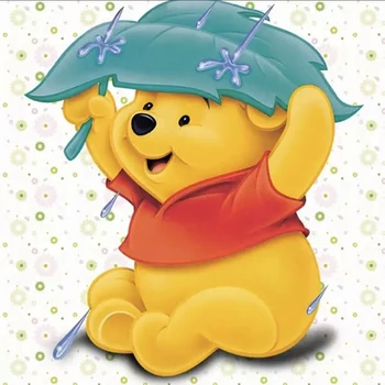 

full square/round Embroidery 5D DIY diamond paintings Cartoon bear 3D Cross stitch kits mosaic pictures wall stickers gifts