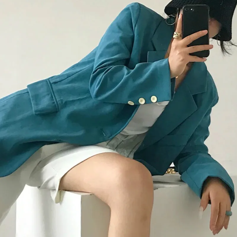 2020 fashion fried street small suit spring and autumn jacket women all-match