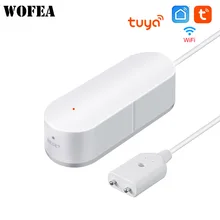 Wofea wifi датчик утечки воды приложение уведомления на батарейках Домашняя безопасность детектор воды tuya кран для Запуска smart