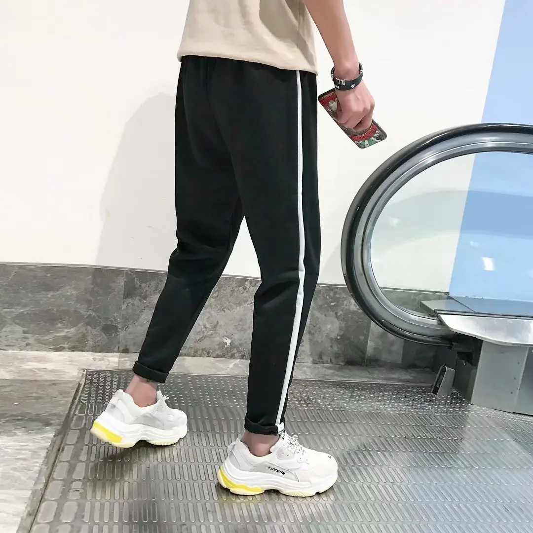 

Men And Women Casual bai gan Sports Pants Students Sports Running Casual Pants Non-Magnetic Iron-Free Exam Work over Security Ch