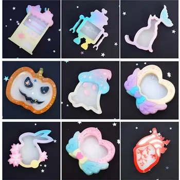 

Whale Cat Heart Ghost Quicksand Pendant Resin Silicone Mold Jewelry Making Tool High Quality and Brand New