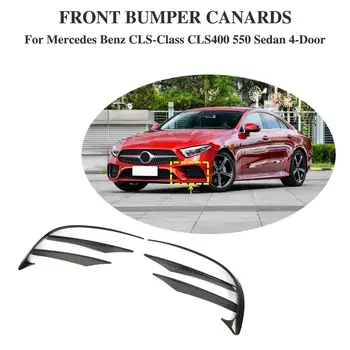 

Fog lamp cover for Mercedes-Benz W218 CLS Class Sport cls400 cls550 Front Lip Splitters Wings Spoiler 2018-2019