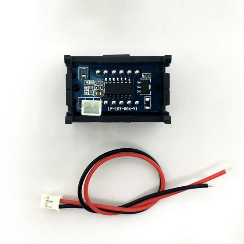DC 2,4 V-30 V/0-100 V 2 провода/3 Провода вольтметр Мини 0,3" цифровой Напряжение измерителем влажности и температуры для авто электрические приборы метров