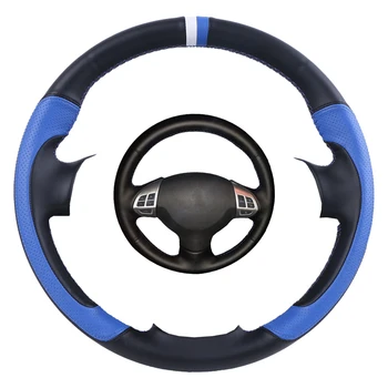 

Car Steering Wheel Cover For Mitsubishi Lancer EX Mitsubishi OutlanderASX Colt Pajero Sport/Custom Steering-Wheel Braid