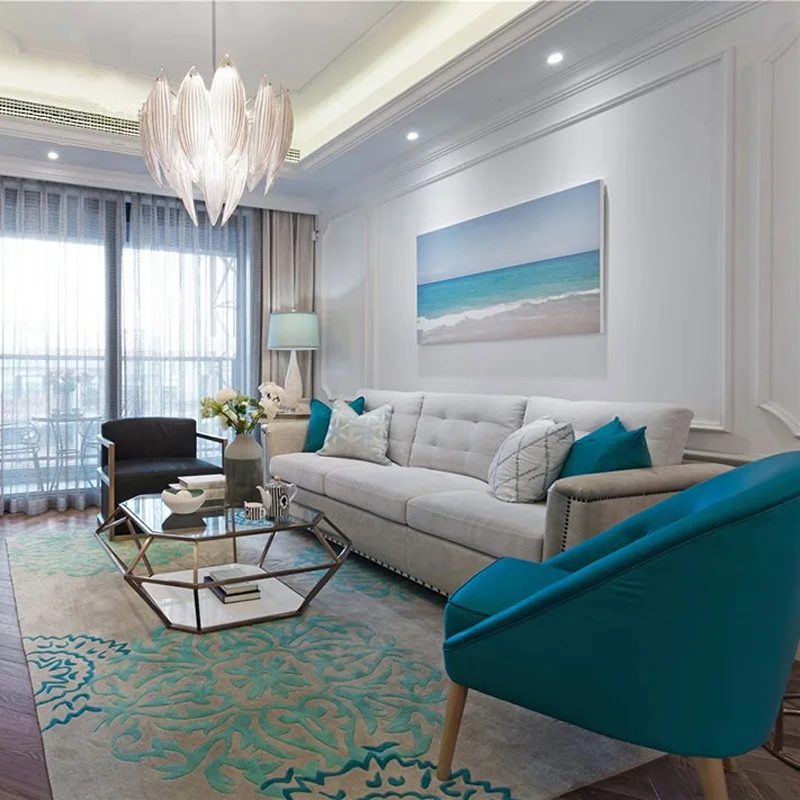 Цветочный Европейский Стиль акриловый коврик для гостиной, дома, современный, на заказ, спальня гостиная, коврики для пола, для учебы