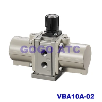

SMC type booster valve pneumatic air pressure booster pump storage cylinder VBA10A-02 / VBA11A-02 Gas pressurization gas tank