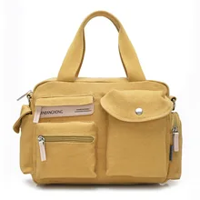 Поперечная граница для стиль холст Женская плечевая Корейская Сумка-стиль сумка/ручная сумка брезентовый мешок производители