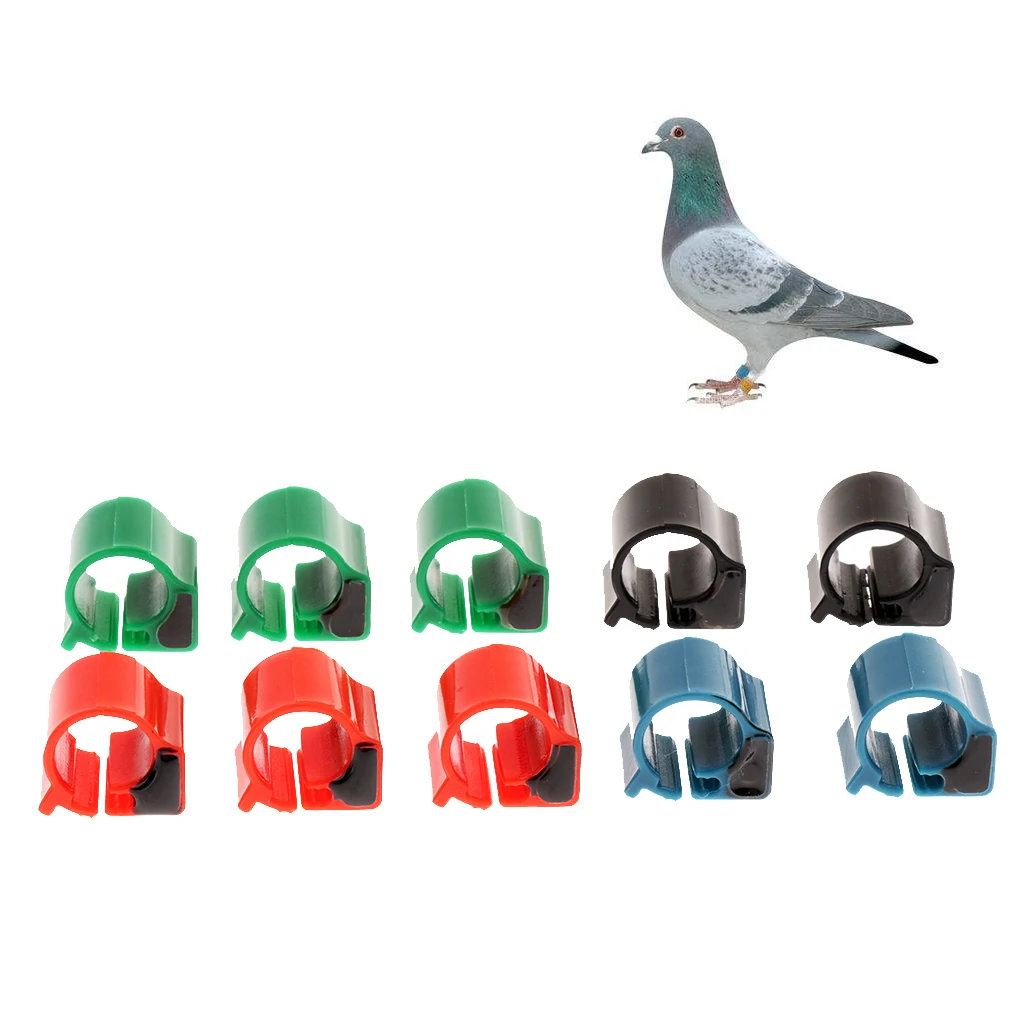 10x Bird Pigeon Electronic RFID Chicken Duck Rfid Foot Ring Tag For Tracking Parrot Chip Card Tag/Chicken Foot RFID Tags