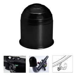 Accessoires universels de remorque 50MM, couverture de boule de remorque noire, Protection d'attelage, nouveau style de voiture 