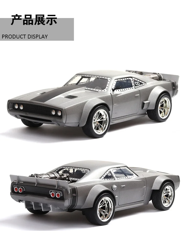 1/24 литая под давлением модель автомобиля для Dodge War Horse ледокол 1:24 сплав Машинки Игрушки для мальчиков подарки для детей Дети Мальчики транспортные средства