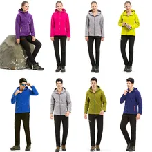 Мужские и женские куртки для спорта на открытом воздухе, ветрозащитная теплая флисовая куртка для пешего туризма, пальто для мужчин и женщин, куртка для бега