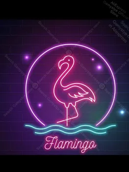

Neon Sign for Flamingo Neon Tube sign handcraft Commercial Display Neon Signs For Bar Personalized Custom Neon Sign bud light