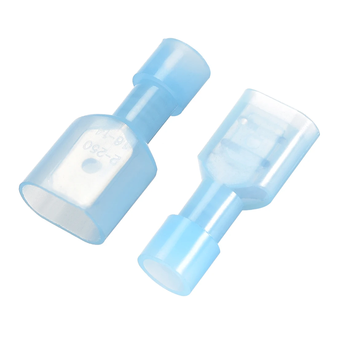 

uxcell 20Pcs Insulated Fork Spade Wire Connector Electrical Crimp 6.3mm Terminal for Electric and Electronic Industry