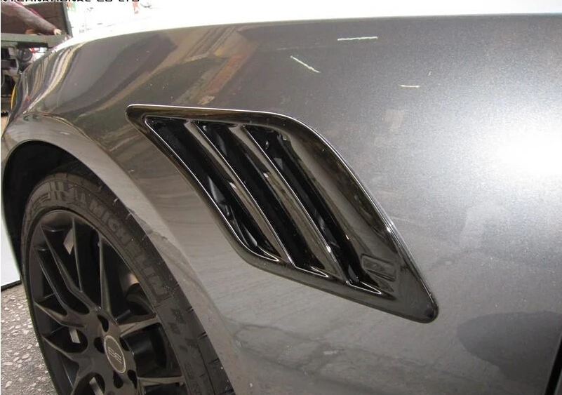 Углеродное волокно крыло отверстия совки для 2009- Audi A5 седан 2010 2011 2012 2013
