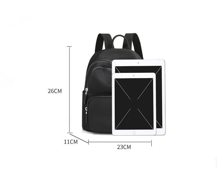 Waterproof Fashion Backpack for Women – Stylish Small Travel Bag dimensions