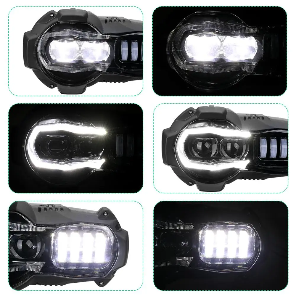 E9 Mark фары для BMW R1200GS Приключения 2004 2012 мотоцикл светодиодный GS 1200 фар в сборе| |