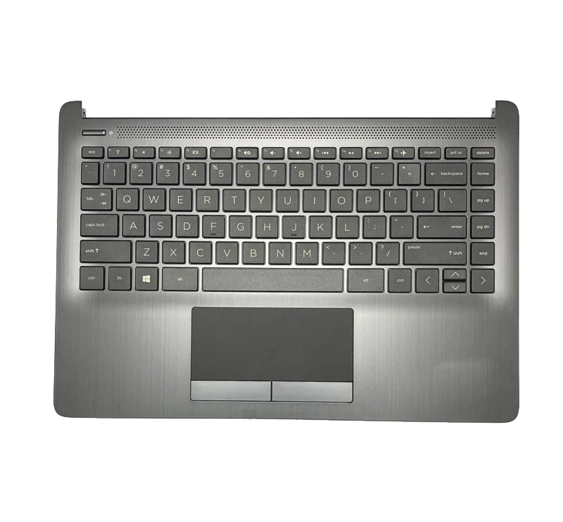 Новый оригинальный для HP 14s-CF 14-CF DF DK CR Palmrest верхняя крышка US клавиатура Touc hp ad Metal