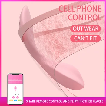 APP Remote Control Panty Vibrator Invisible Wearing Vibrating Egg Clitoral Stimulator Orgasm Masturbator Adult SexToys for Women 5