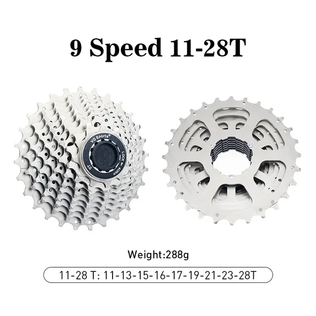 9 Speed 11-28T K VG Спорт 8 9 10 11 скоростной дорожный велосипед свободного хода дорожный велосипед кассета велосипед свободного хода велосипед Звездочка cog велоцидад cdg свободное колесо - Цвет: 9 Speed 11-28T K