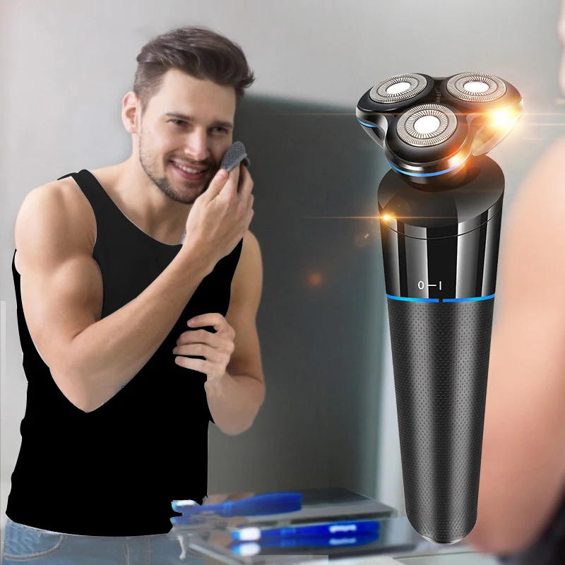 Electric Shaver IPX5 Waterproof USB Rechargeable Multi-functions Razor 5 in 1 Hair Timmer Beard Ear Nose Trimmer 110V-240V  5
