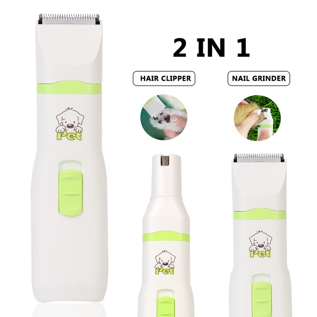 2 in 1 Nail Cutter Paw Nail Grinder 1